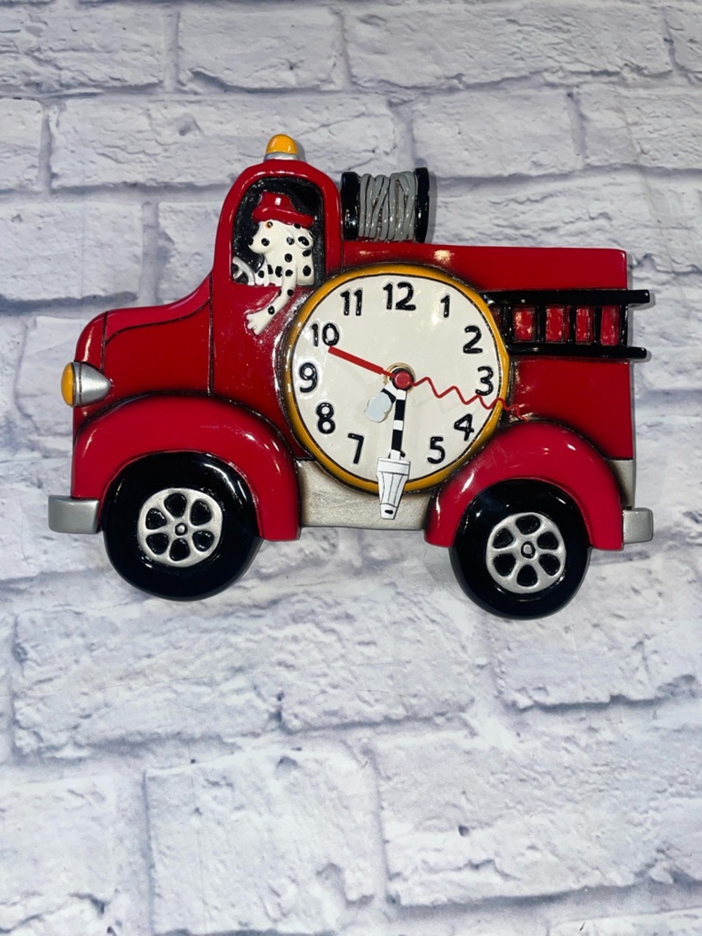 Allen Designs "Big Red" Firetruck Clock